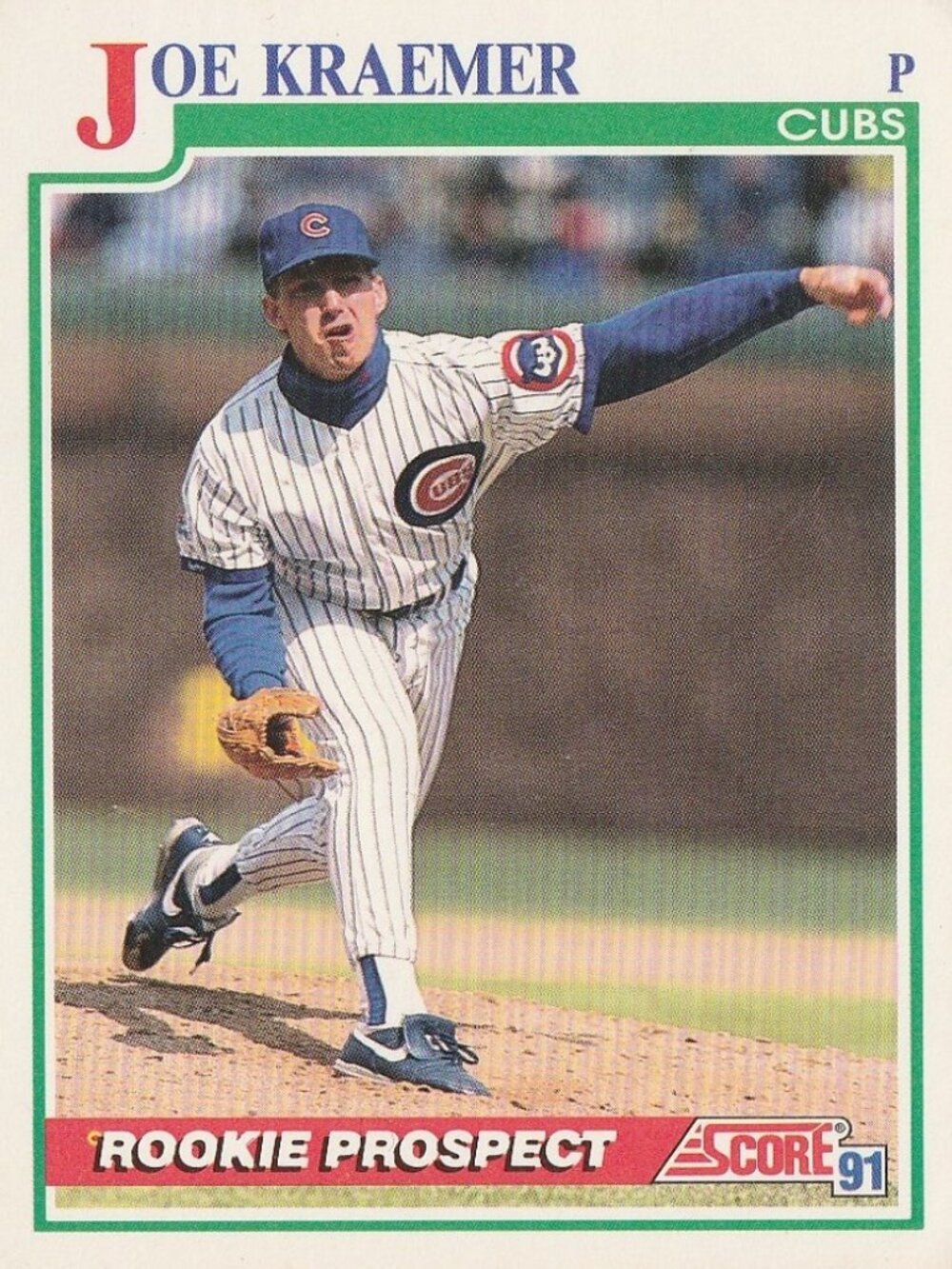 Joe Kraemer - Score 91 Rookie Prospect Baseball Card